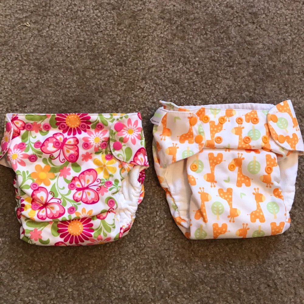 SWADDLEBEES SIMPLEX CLOTH DAIPER BUNDLE 2pc